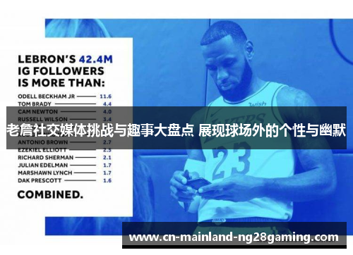 老詹社交媒体挑战与趣事大盘点 展现球场外的个性与幽默 老詹社交媒体挑战与趣事大盘点 展现球场外的个性与幽默