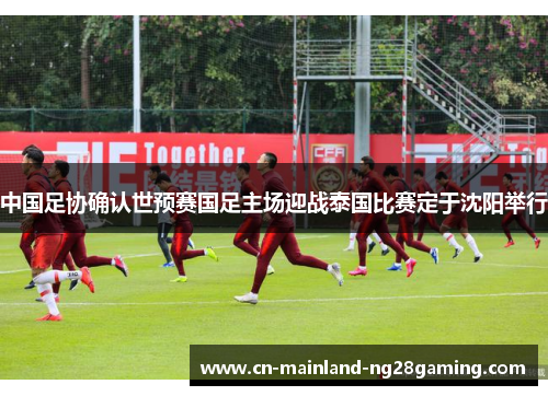 中国足协确认世预赛国足主场迎战泰国比赛定于沈阳举行